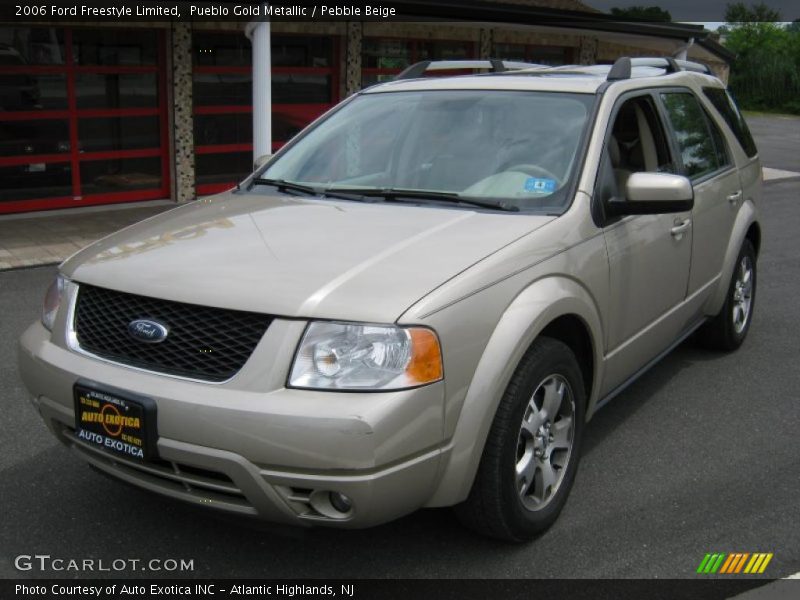 Pueblo Gold Metallic / Pebble Beige 2006 Ford Freestyle Limited