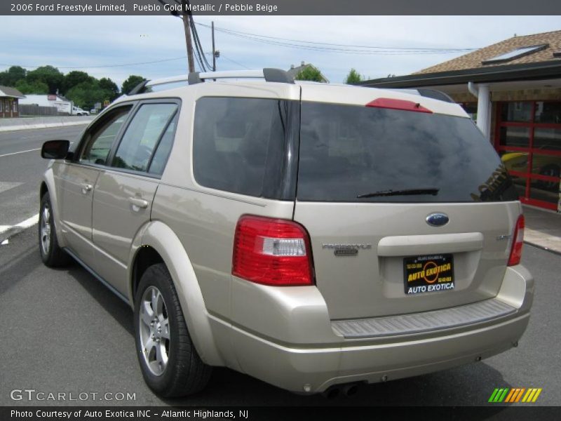 Pueblo Gold Metallic / Pebble Beige 2006 Ford Freestyle Limited