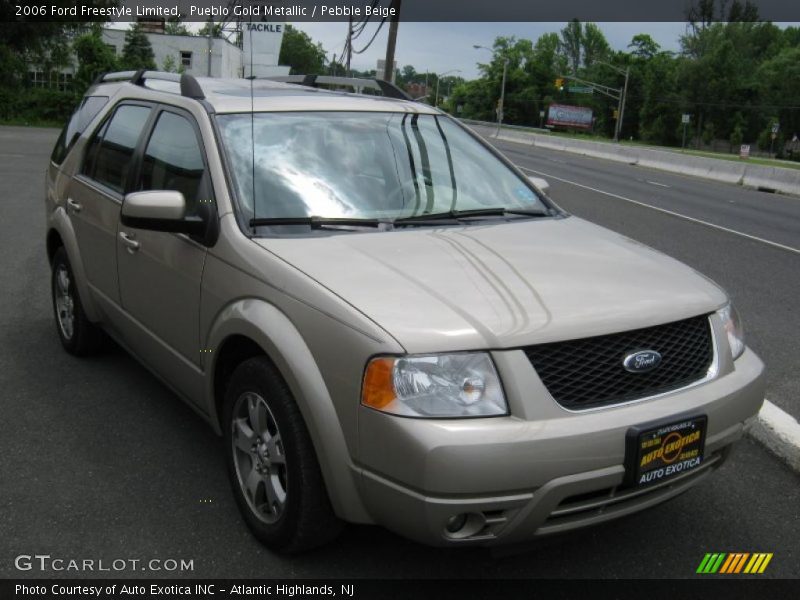 Pueblo Gold Metallic / Pebble Beige 2006 Ford Freestyle Limited