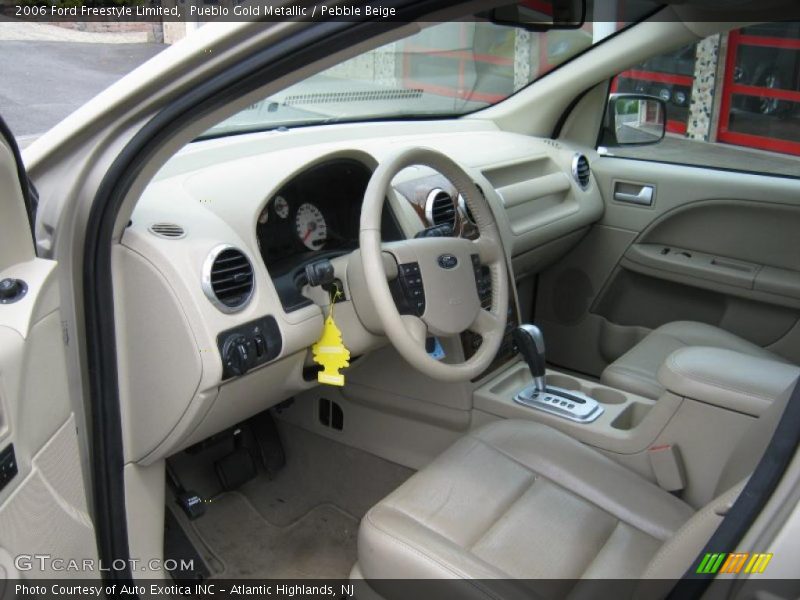 Pueblo Gold Metallic / Pebble Beige 2006 Ford Freestyle Limited