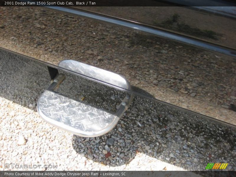 Black / Tan 2001 Dodge Ram 1500 Sport Club Cab