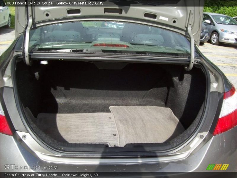 Galaxy Gray Metallic / Gray 2008 Honda Civic LX Coupe