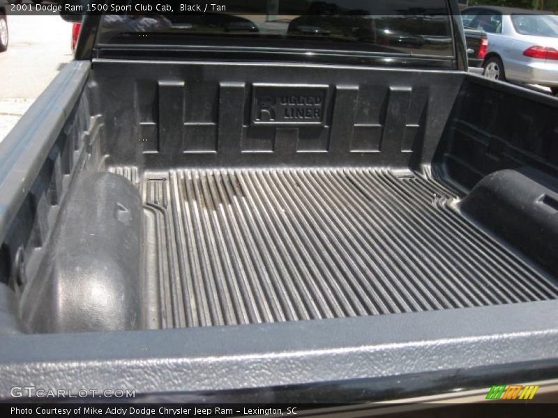 Black / Tan 2001 Dodge Ram 1500 Sport Club Cab