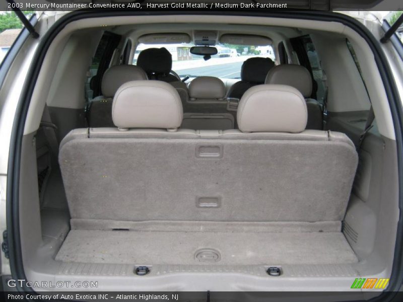 Harvest Gold Metallic / Medium Dark Parchment 2003 Mercury Mountaineer Convenience AWD