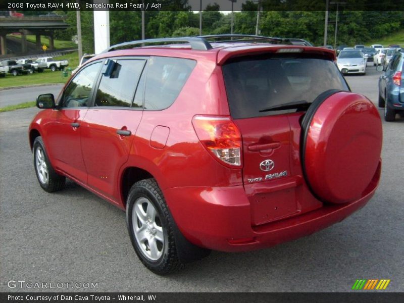 Barcelona Red Pearl / Ash 2008 Toyota RAV4 4WD