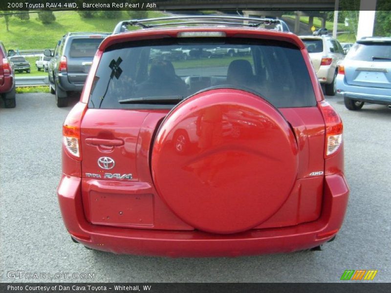 Barcelona Red Pearl / Ash 2008 Toyota RAV4 4WD