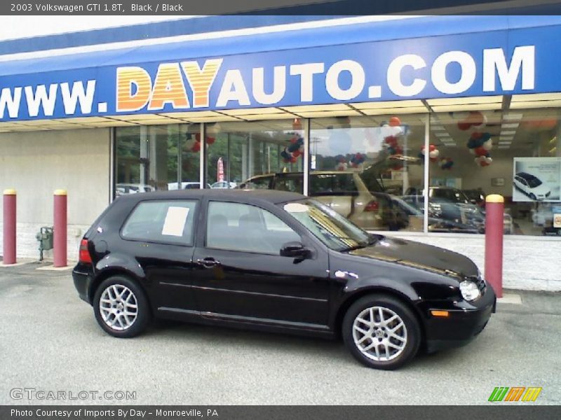 Black / Black 2003 Volkswagen GTI 1.8T