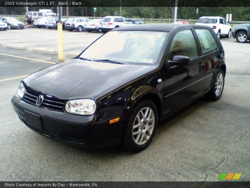 Black / Black 2003 Volkswagen GTI 1.8T