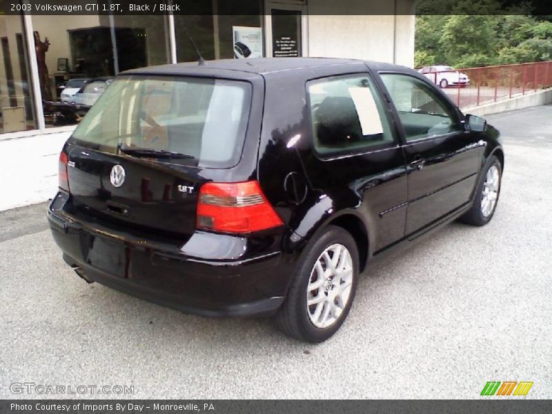 Black / Black 2003 Volkswagen GTI 1.8T