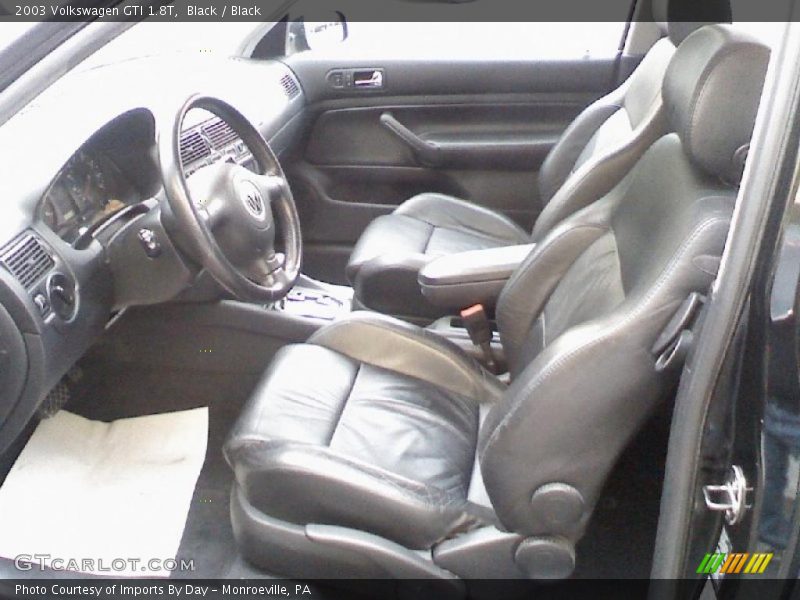 Black / Black 2003 Volkswagen GTI 1.8T