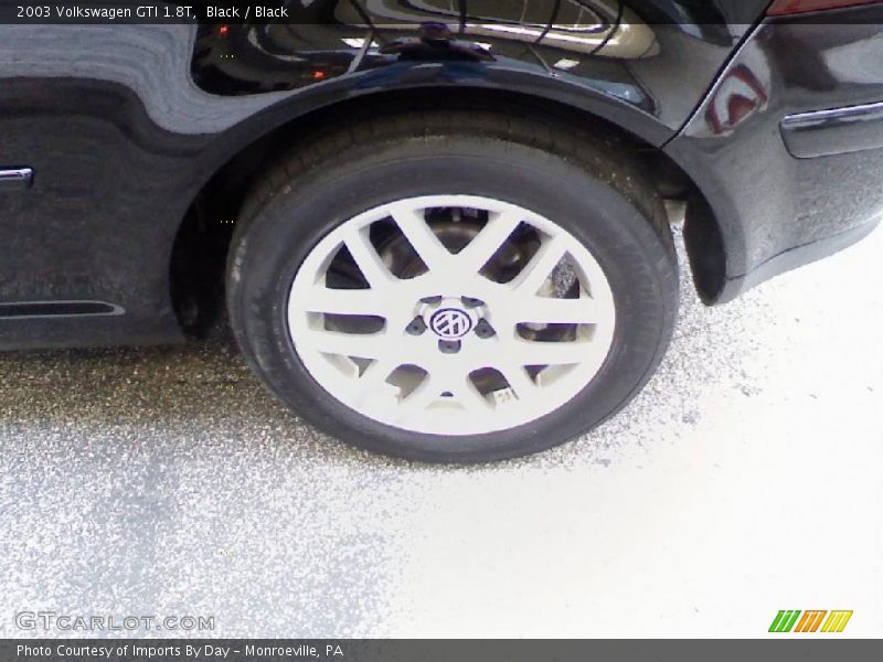 Black / Black 2003 Volkswagen GTI 1.8T