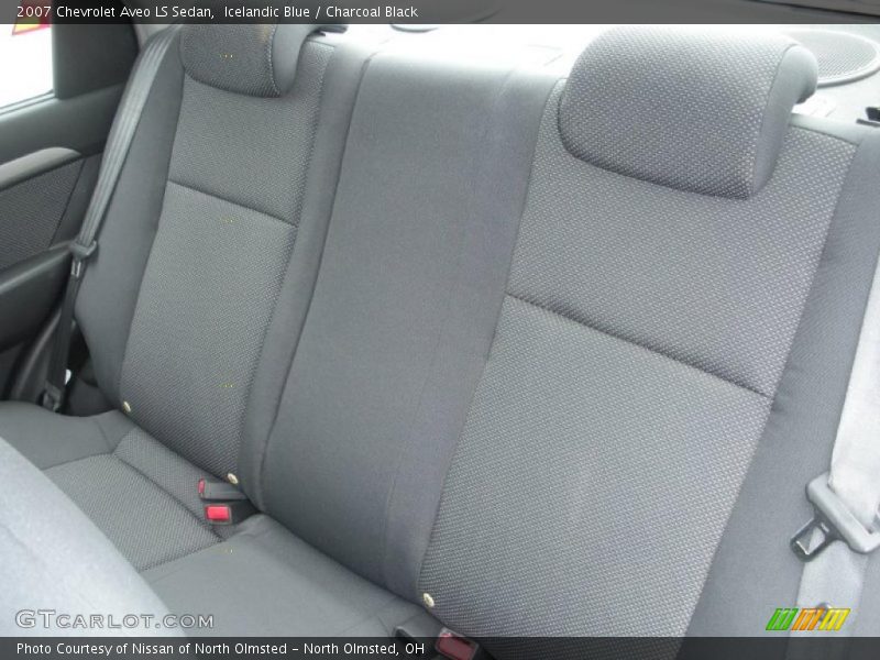 Icelandic Blue / Charcoal Black 2007 Chevrolet Aveo LS Sedan