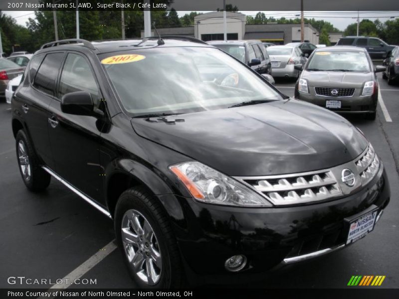 Super Black / Cafe Latte 2007 Nissan Murano SL AWD