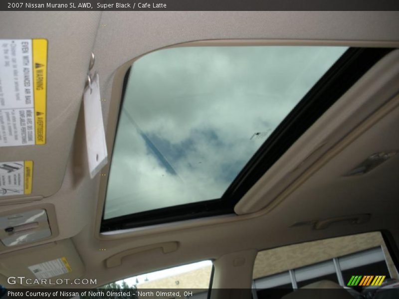 Super Black / Cafe Latte 2007 Nissan Murano SL AWD