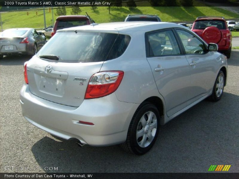 Classic Silver Metallic / Ash Gray 2009 Toyota Matrix S AWD