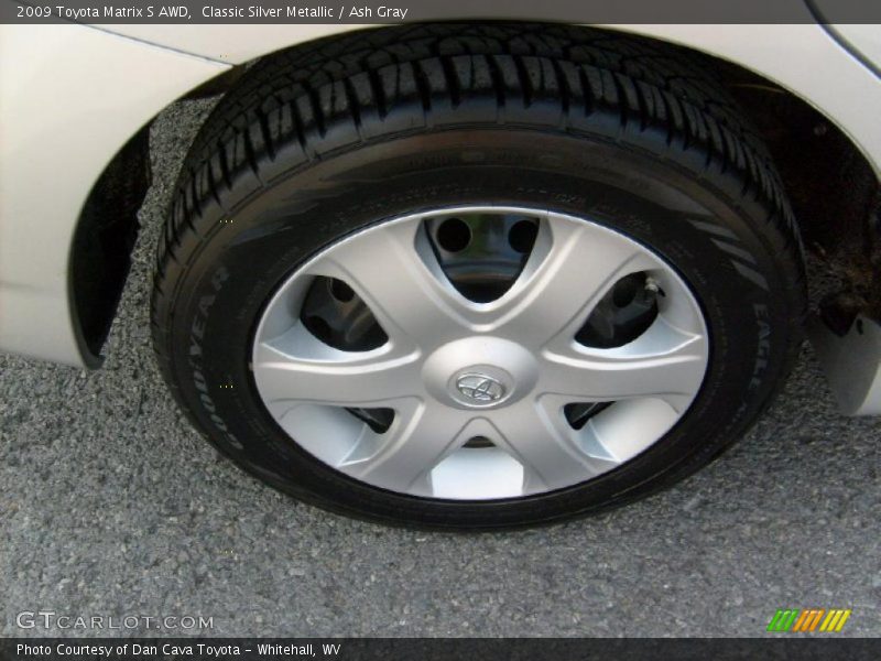 Classic Silver Metallic / Ash Gray 2009 Toyota Matrix S AWD