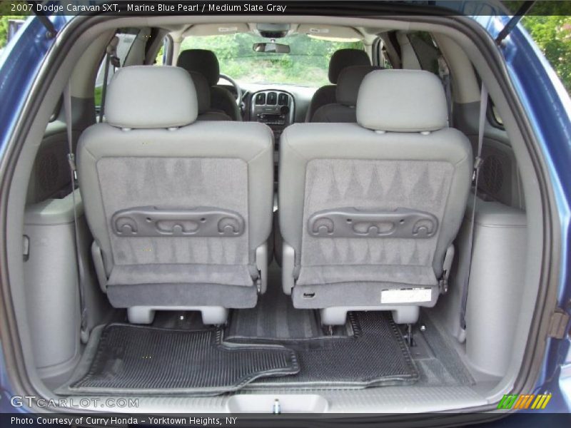 Marine Blue Pearl / Medium Slate Gray 2007 Dodge Caravan SXT