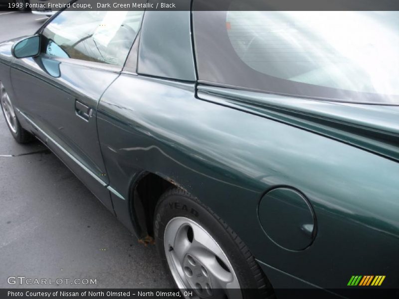 Dark Green Metallic / Black 1993 Pontiac Firebird Coupe