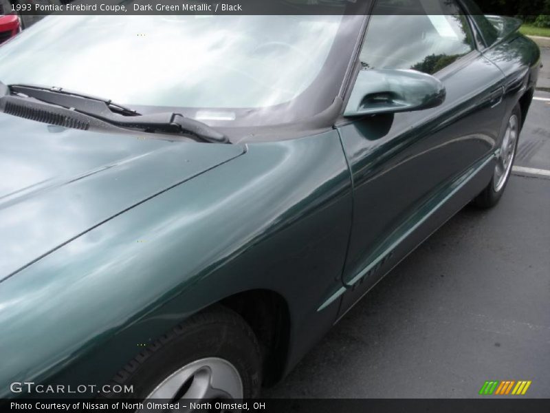 Dark Green Metallic / Black 1993 Pontiac Firebird Coupe