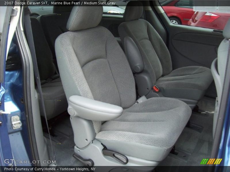 Marine Blue Pearl / Medium Slate Gray 2007 Dodge Caravan SXT