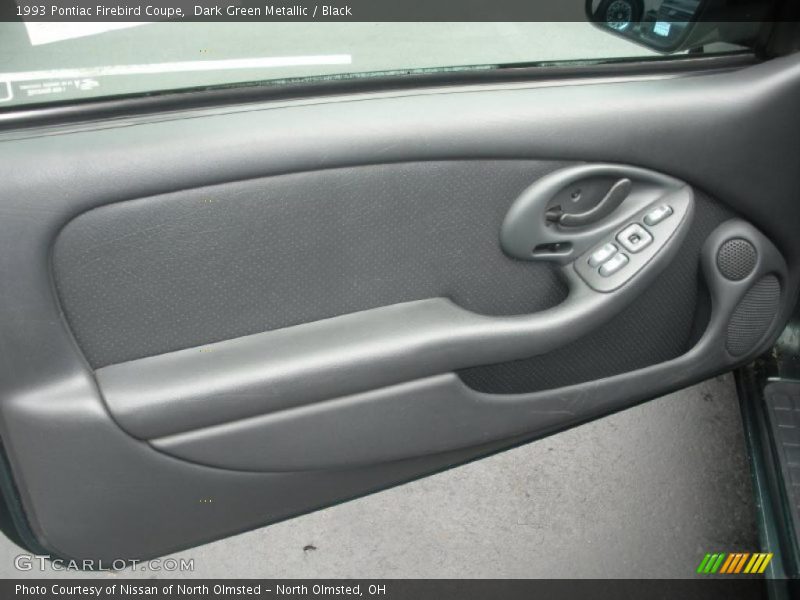 Dark Green Metallic / Black 1993 Pontiac Firebird Coupe