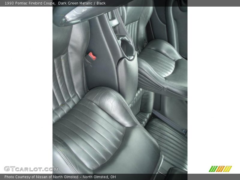 Dark Green Metallic / Black 1993 Pontiac Firebird Coupe
