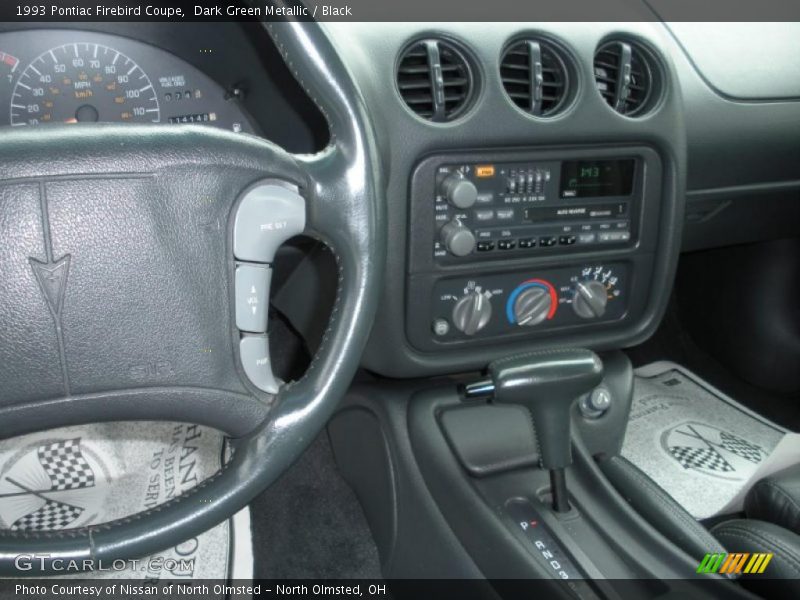 Dark Green Metallic / Black 1993 Pontiac Firebird Coupe