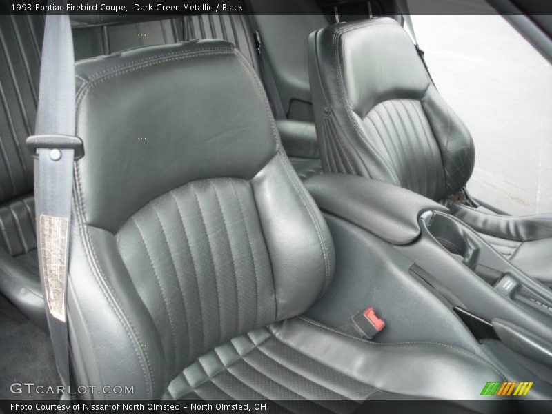 Dark Green Metallic / Black 1993 Pontiac Firebird Coupe