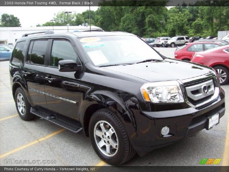 Formal Black / Black 2009 Honda Pilot Touring 4WD