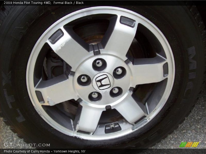 Formal Black / Black 2009 Honda Pilot Touring 4WD