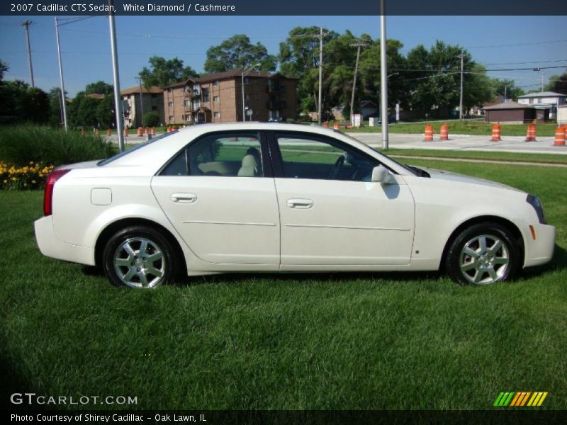 White Diamond / Cashmere 2007 Cadillac CTS Sedan