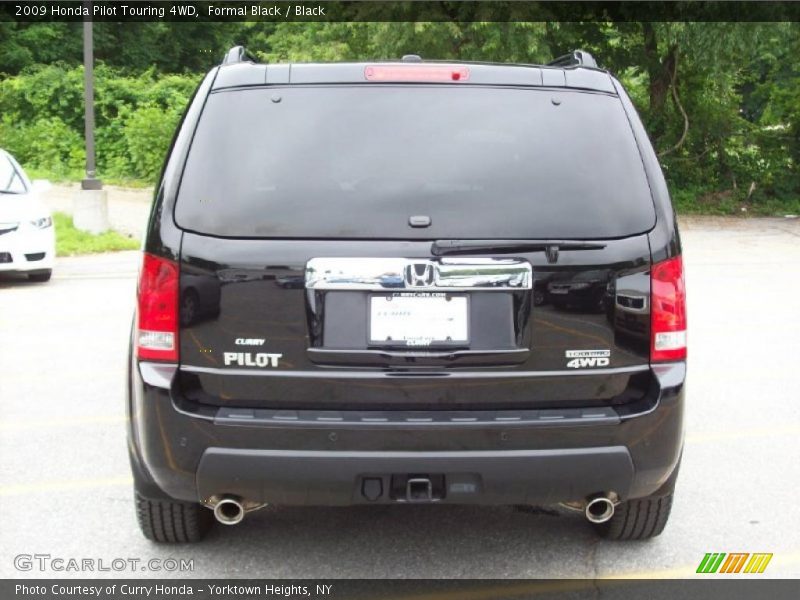 Formal Black / Black 2009 Honda Pilot Touring 4WD