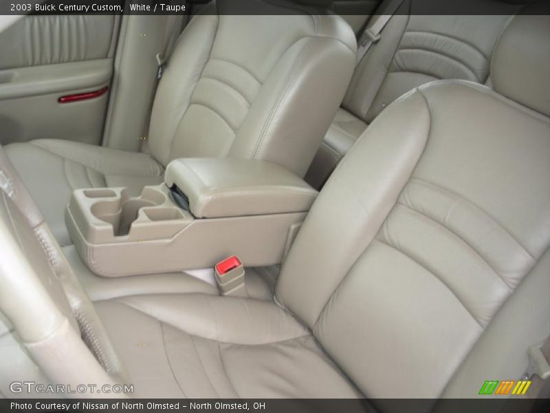 White / Taupe 2003 Buick Century Custom