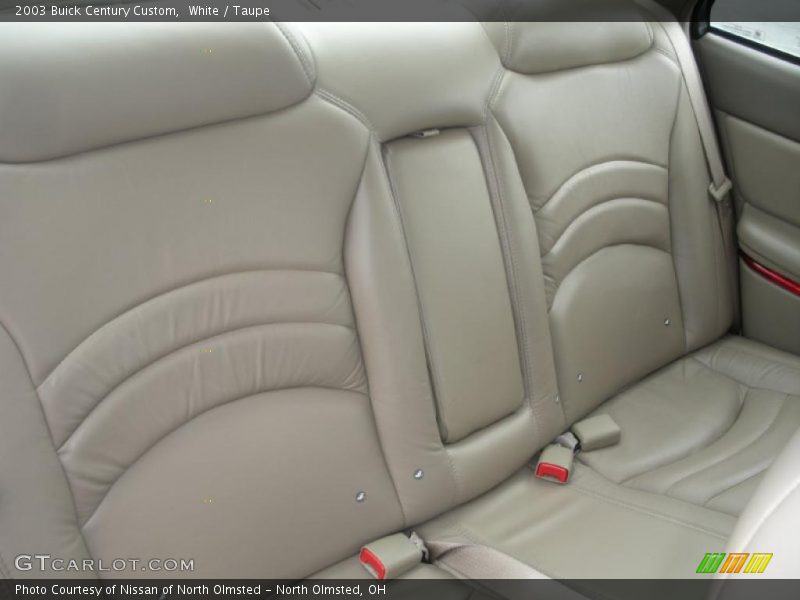White / Taupe 2003 Buick Century Custom