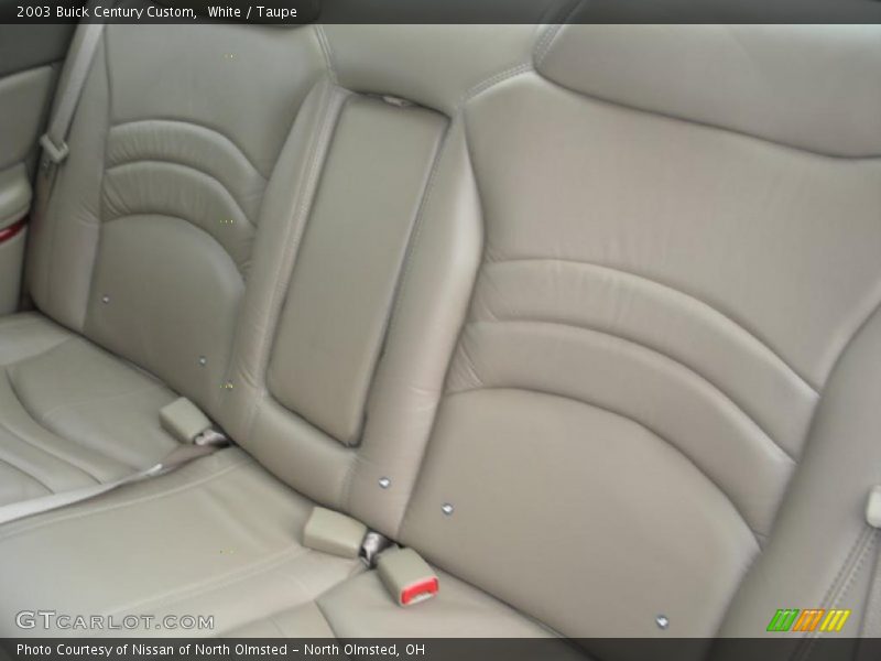 White / Taupe 2003 Buick Century Custom