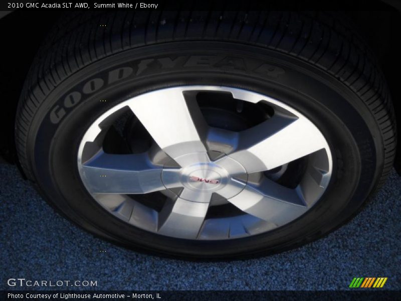 Summit White / Ebony 2010 GMC Acadia SLT AWD