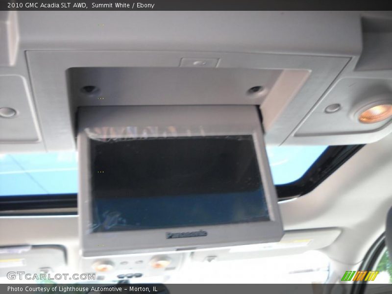Summit White / Ebony 2010 GMC Acadia SLT AWD