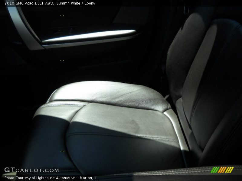 Summit White / Ebony 2010 GMC Acadia SLT AWD