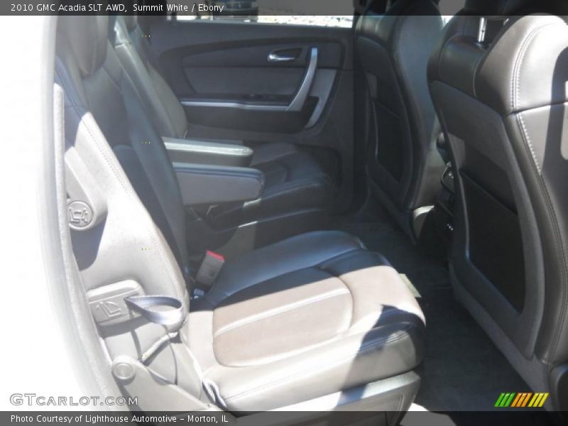 Summit White / Ebony 2010 GMC Acadia SLT AWD