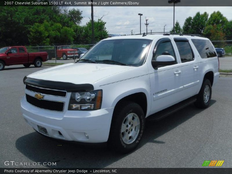 Summit White / Light Cashmere/Ebony 2007 Chevrolet Suburban 1500 LT 4x4