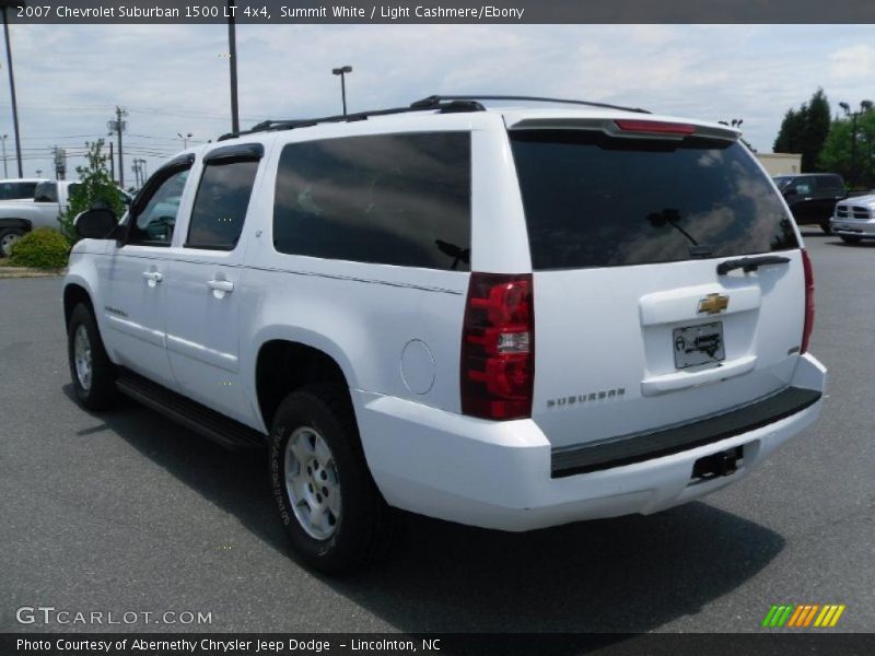 Summit White / Light Cashmere/Ebony 2007 Chevrolet Suburban 1500 LT 4x4