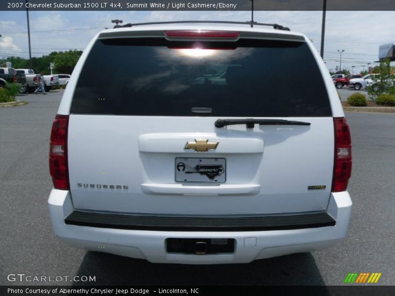 Summit White / Light Cashmere/Ebony 2007 Chevrolet Suburban 1500 LT 4x4