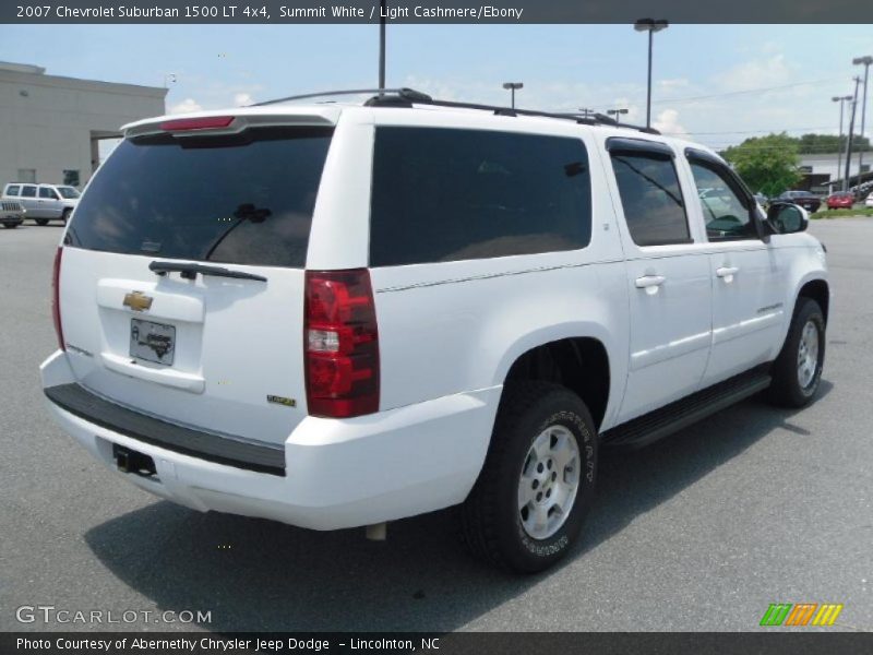 Summit White / Light Cashmere/Ebony 2007 Chevrolet Suburban 1500 LT 4x4