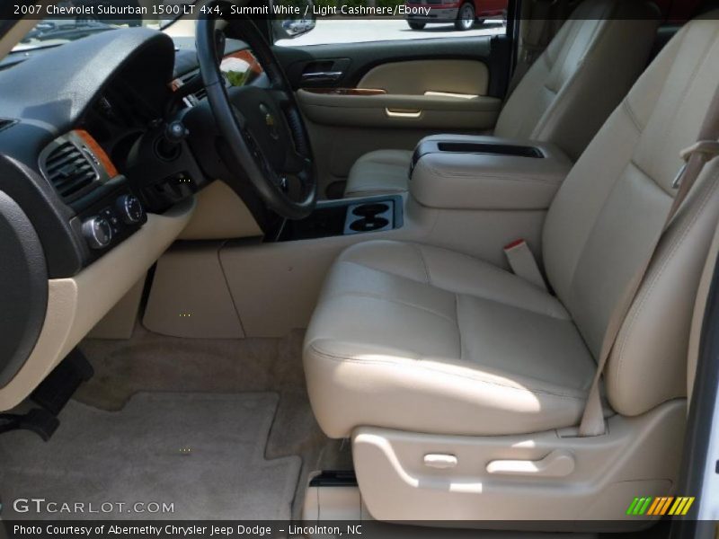 Summit White / Light Cashmere/Ebony 2007 Chevrolet Suburban 1500 LT 4x4
