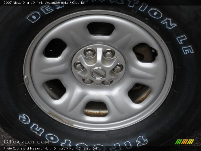 Avalanche White / Graphite 2007 Nissan Xterra X 4x4