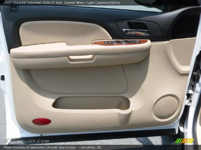 Summit White / Light Cashmere/Ebony 2007 Chevrolet Suburban 1500 LT 4x4