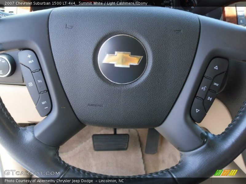 Summit White / Light Cashmere/Ebony 2007 Chevrolet Suburban 1500 LT 4x4