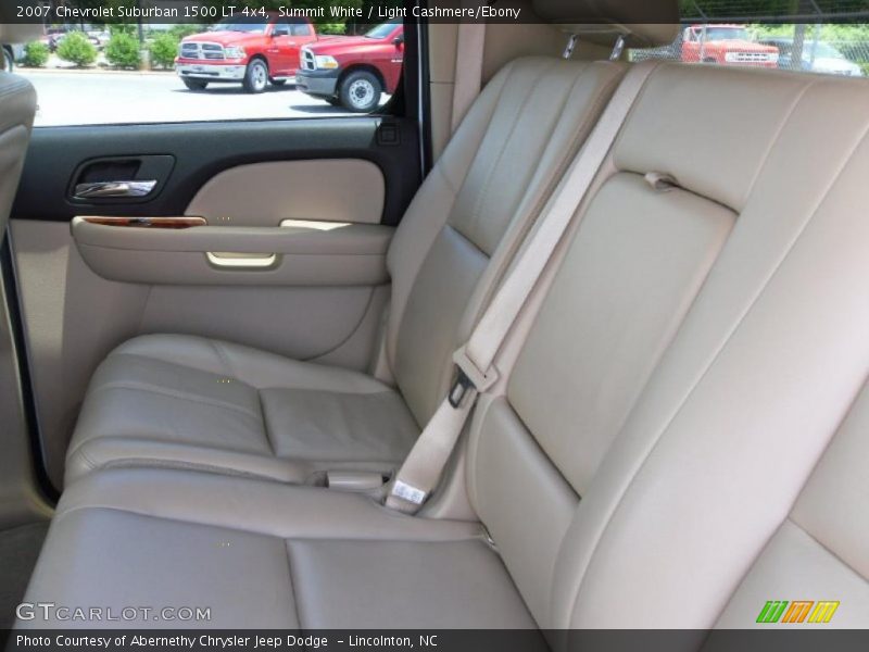 Summit White / Light Cashmere/Ebony 2007 Chevrolet Suburban 1500 LT 4x4