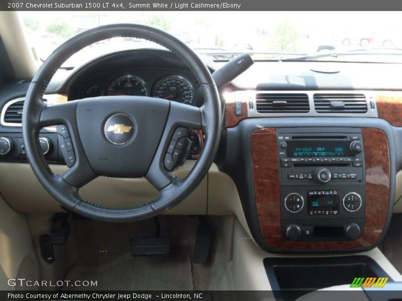 Summit White / Light Cashmere/Ebony 2007 Chevrolet Suburban 1500 LT 4x4
