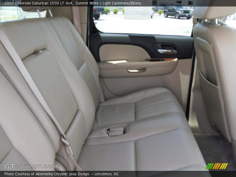 Summit White / Light Cashmere/Ebony 2007 Chevrolet Suburban 1500 LT 4x4